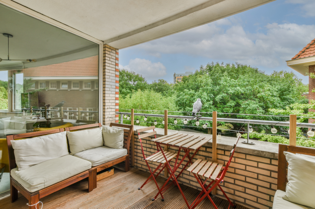 Outdoor living space decor