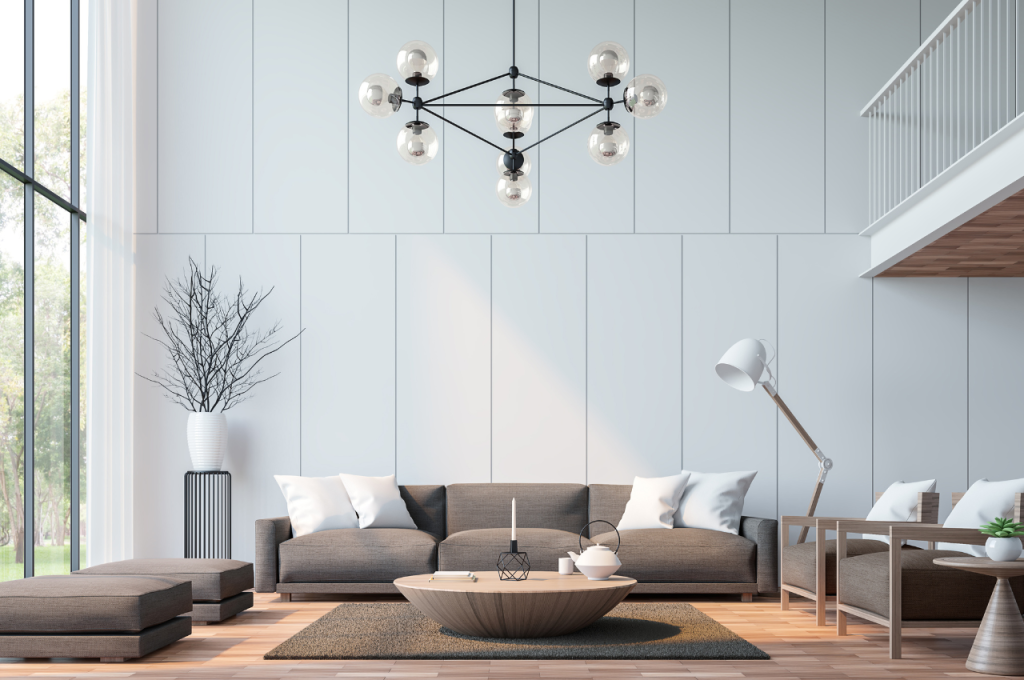 Stylish modern living room decor