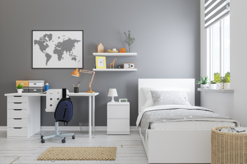 Study table organization ideas