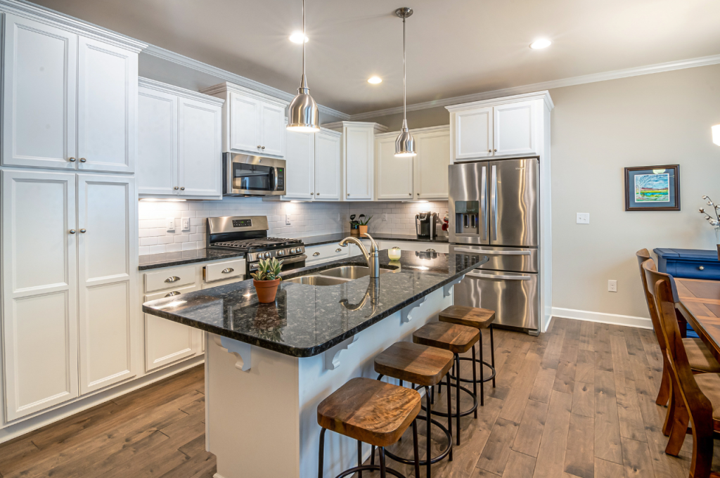 Clean and modern kitchen design