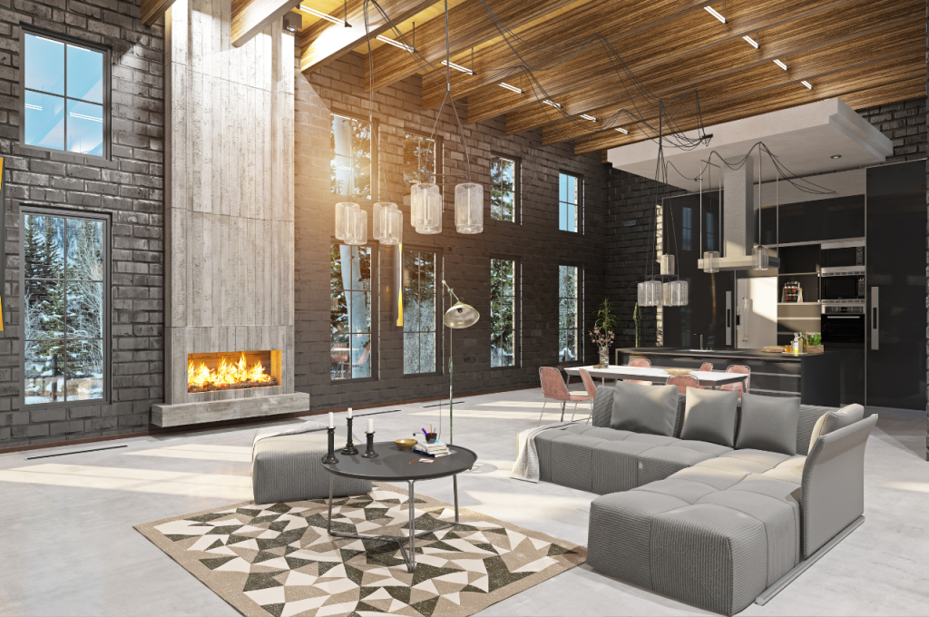 Redesigned living spaces