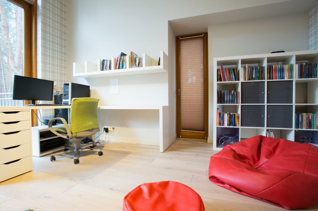 DIY study room painting techniques