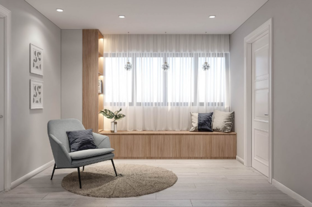 Living room seating with chairs only