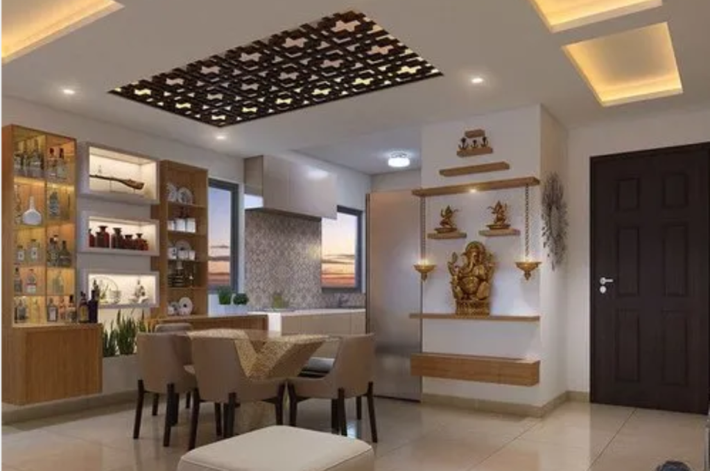 Decorative items versus furniture pieces