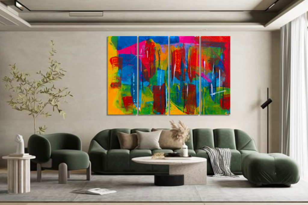 Homemade art for the home