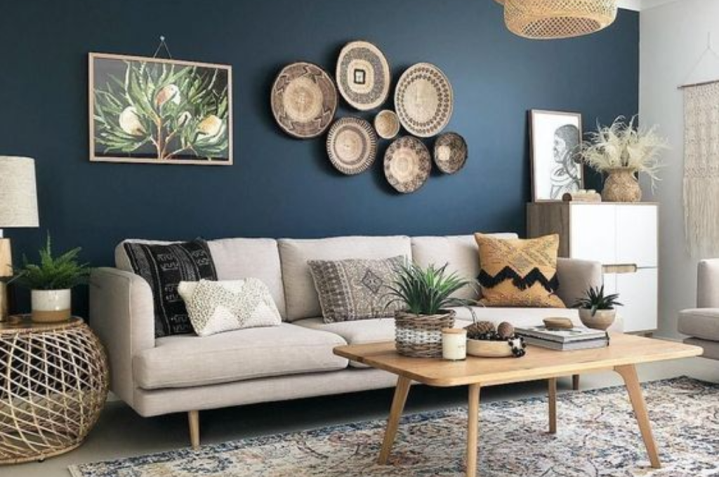 DIY living room wall decor