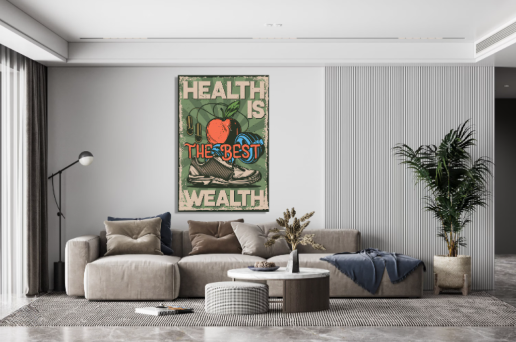 Impact of wall art on ambiance