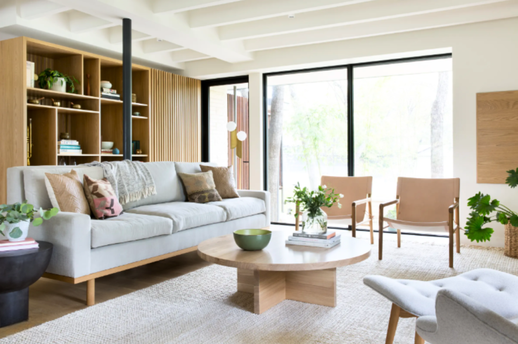 Clean and simple room decor
