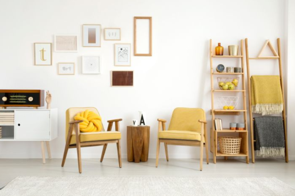 Sofa-free living room design