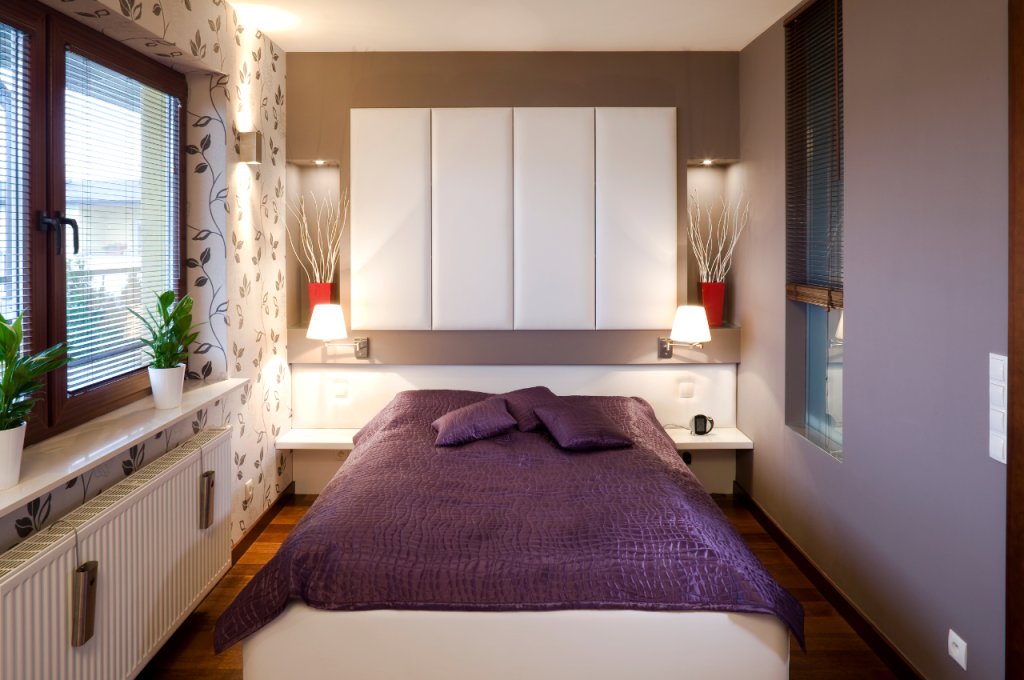 Cozy bedroom layout ideas