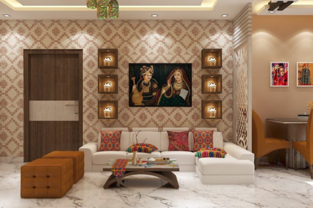 Interior decor compared to furnishings