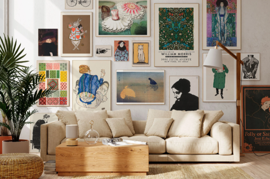 Picture wall design techniques