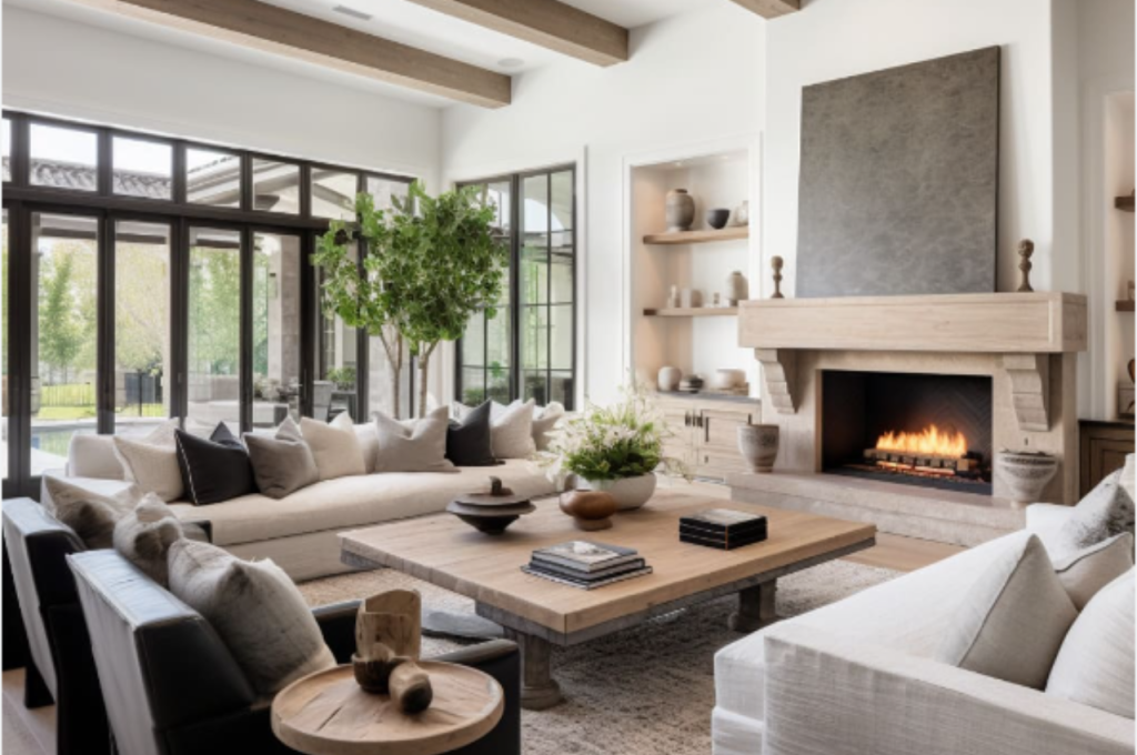 Farmhouse interior design