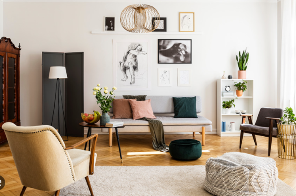 Homemade living room decorations