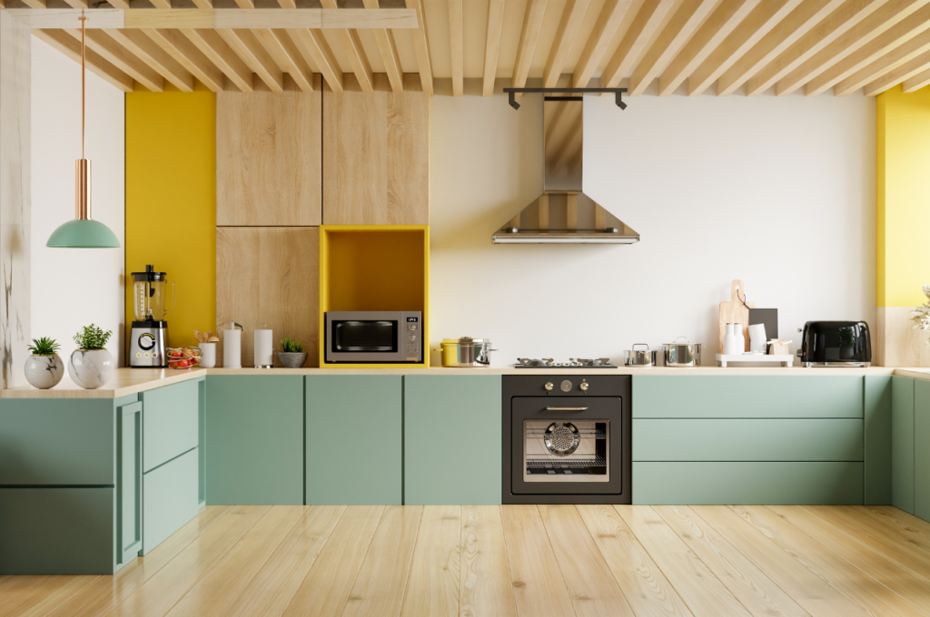 Trendy kitchen remodel
