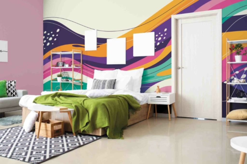 Beginner-friendly wall painting
