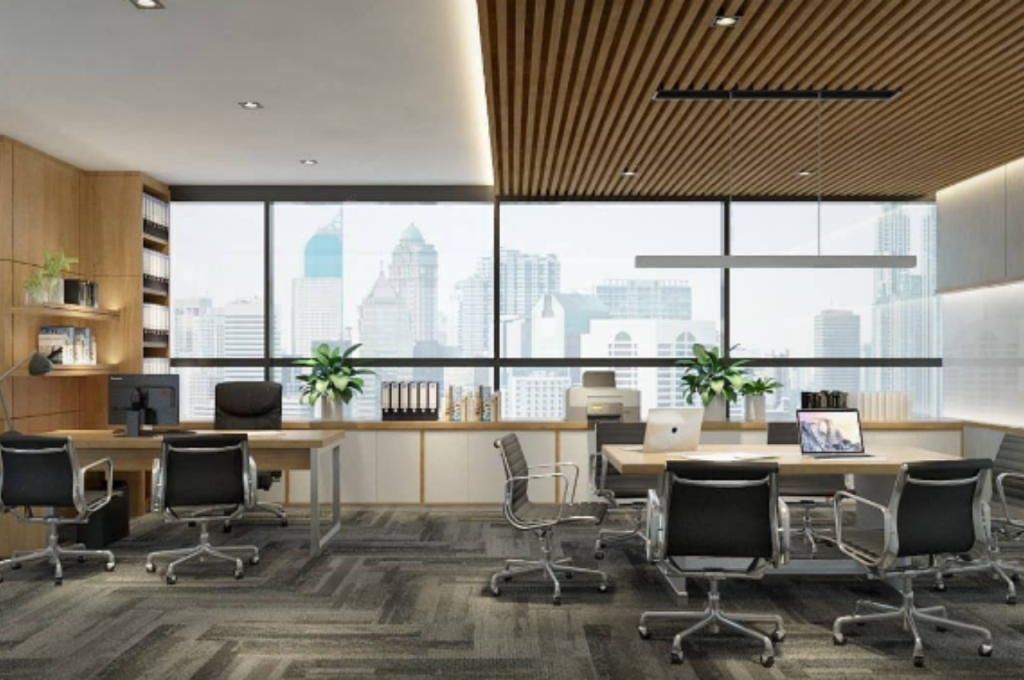 Modern workspace decor