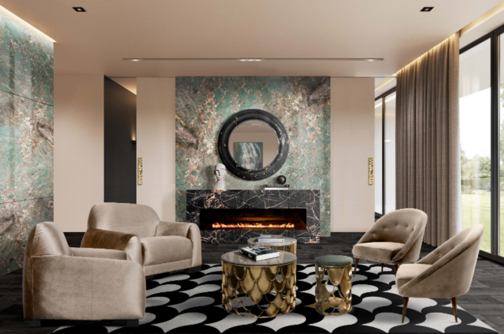 How is a living room different from a bedroom?