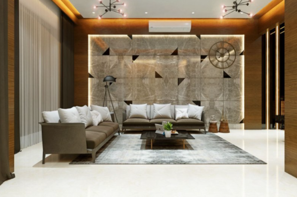 Modern wall decor trends for living rooms