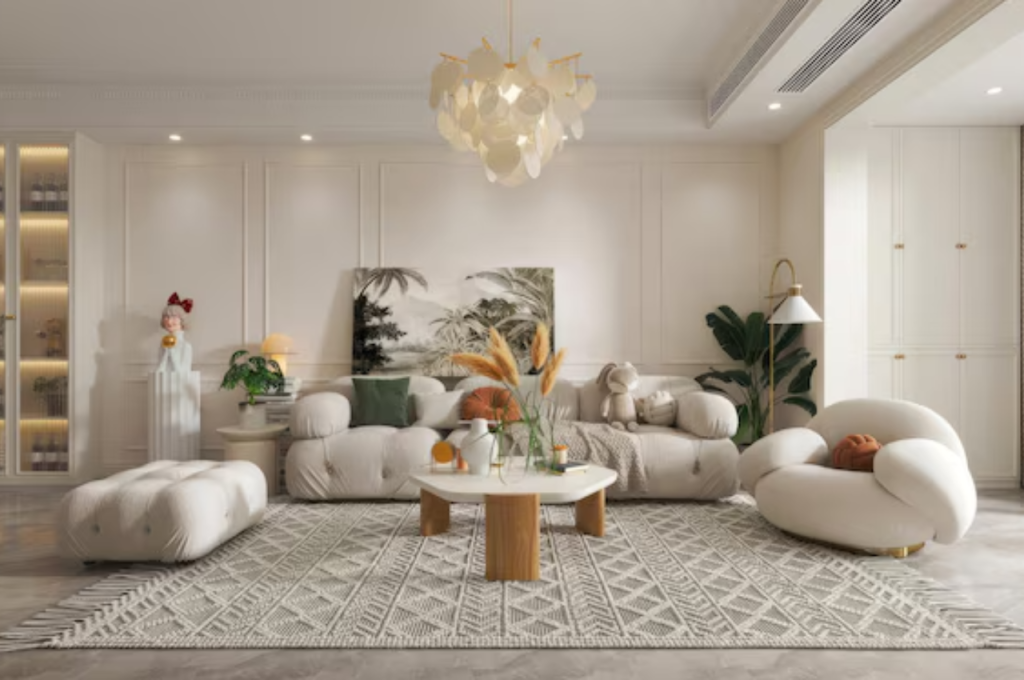 Stylish wall decorations for the living area
